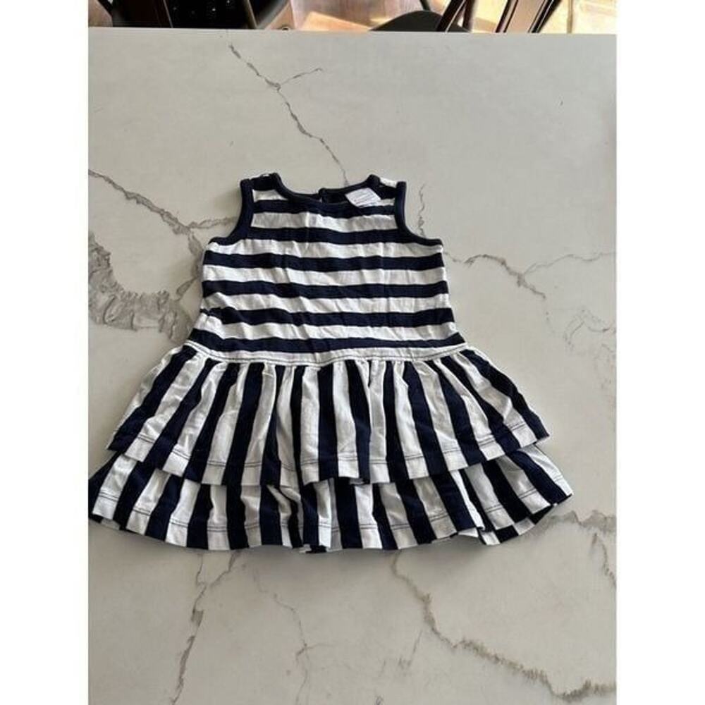 Hanna Andersson stripe dress 18-24‎ months